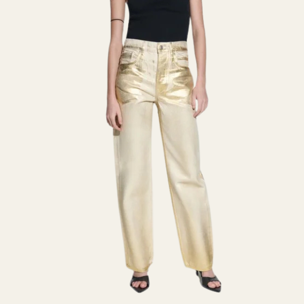The Milan Metallic Jeans