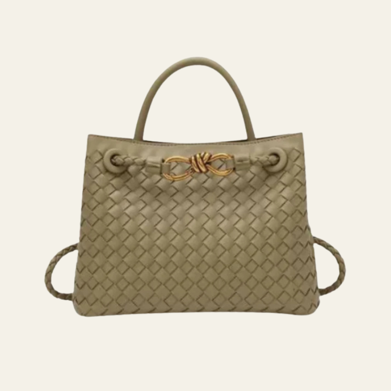 The Palermo Woven Leather Tote