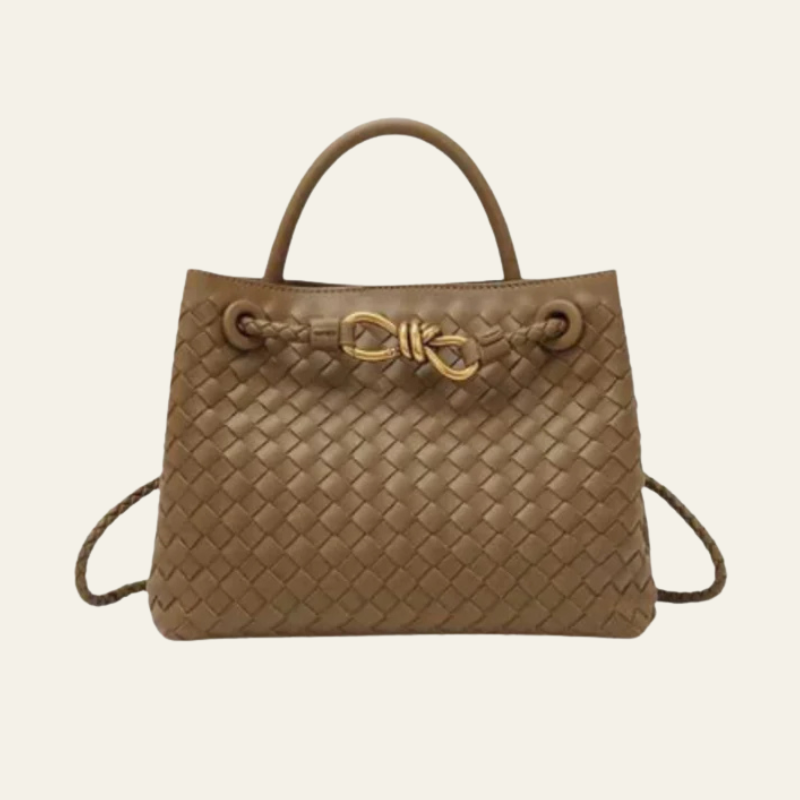 The Palermo Woven Leather Tote
