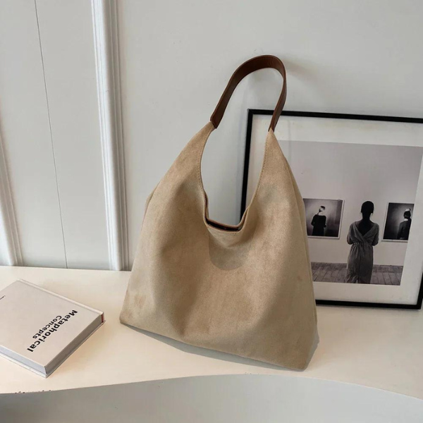 The Siena Suede Shoulder Bag