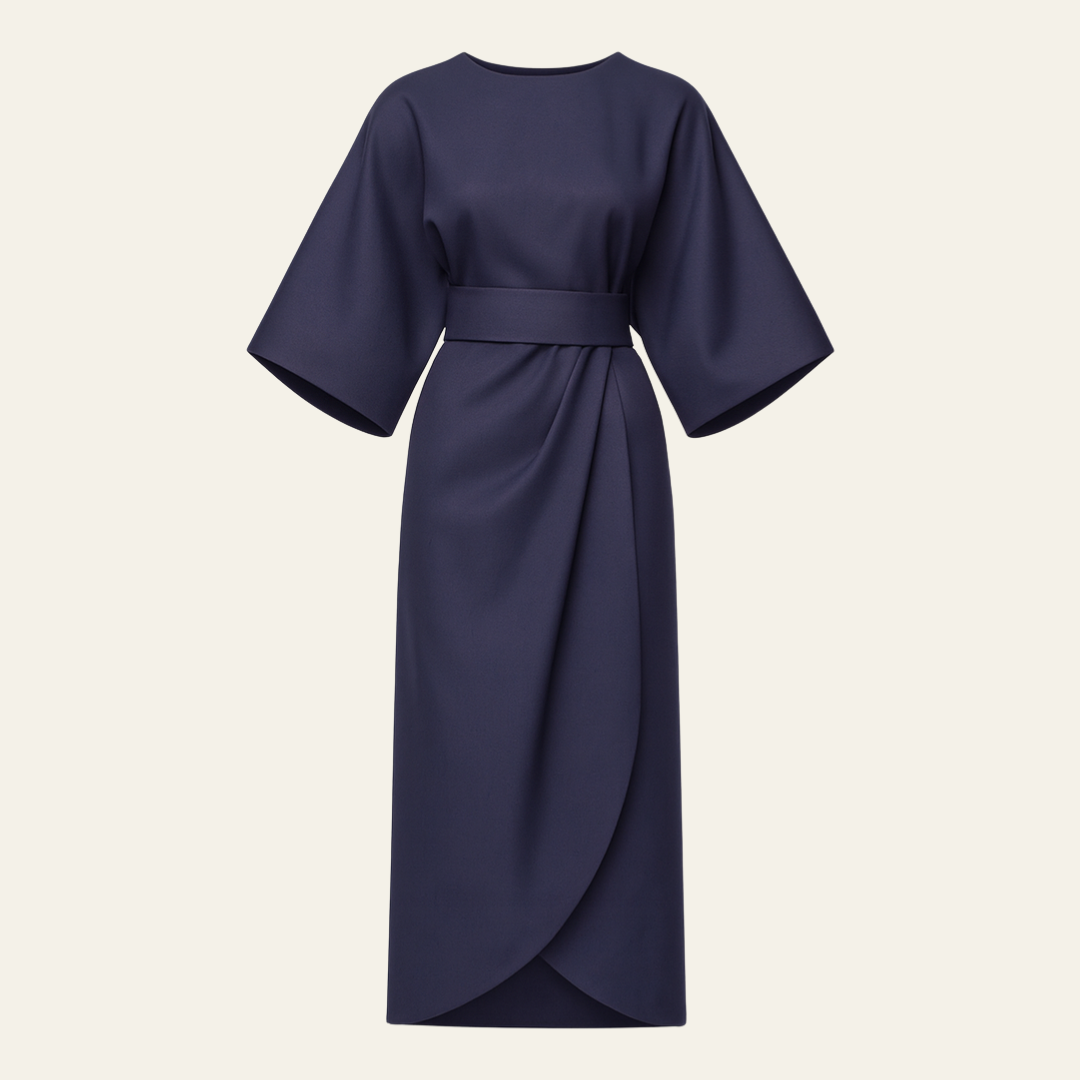 The Amalfi Belted Maxi Dress