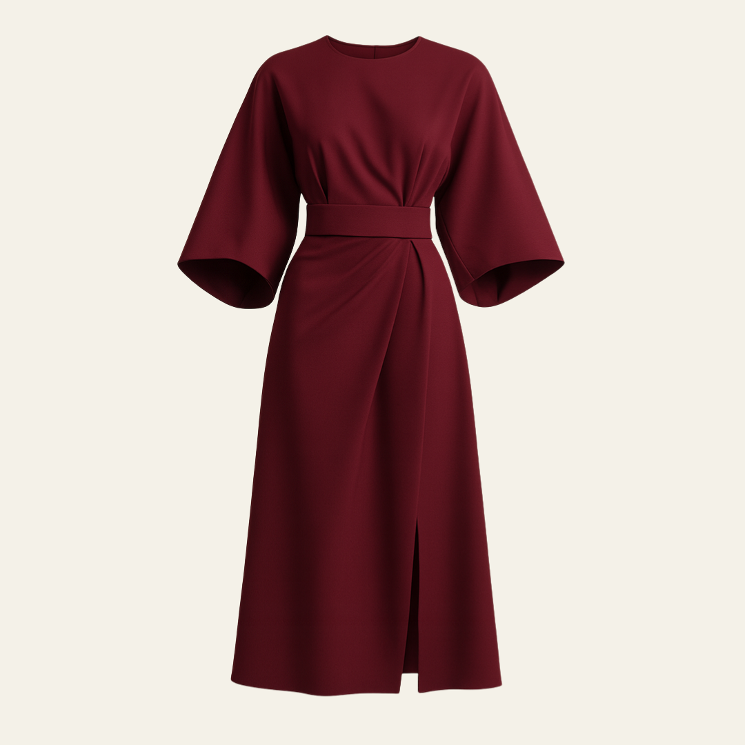 The Amalfi Belted Maxi Dress