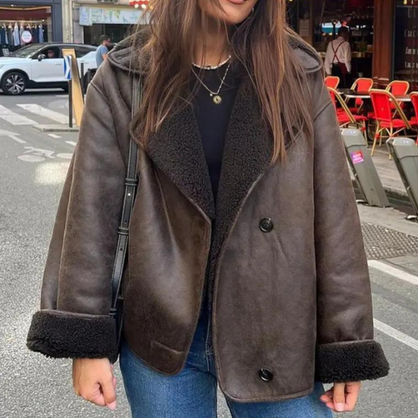 The Cortina Faux Shearling Aviator