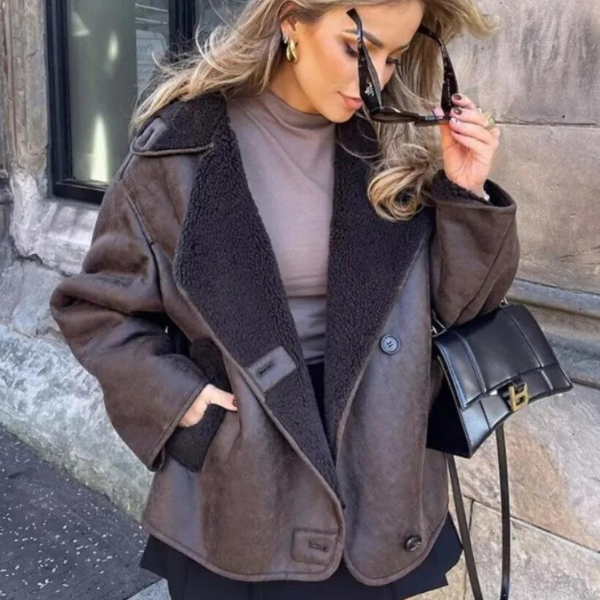 The Cortina Faux Shearling Aviator