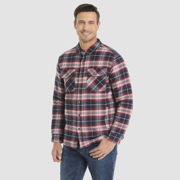 The Aspen Quilted Flannel Overshirt