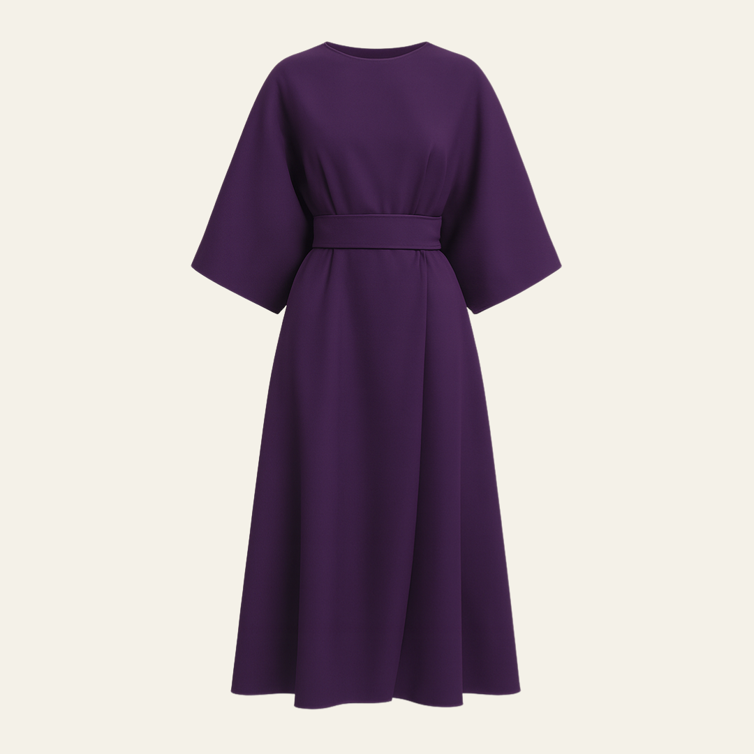 The Amalfi Belted Maxi Dress