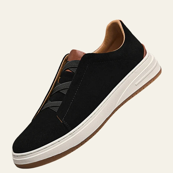 The Verona Slip-On Suede-Effect Sneaker