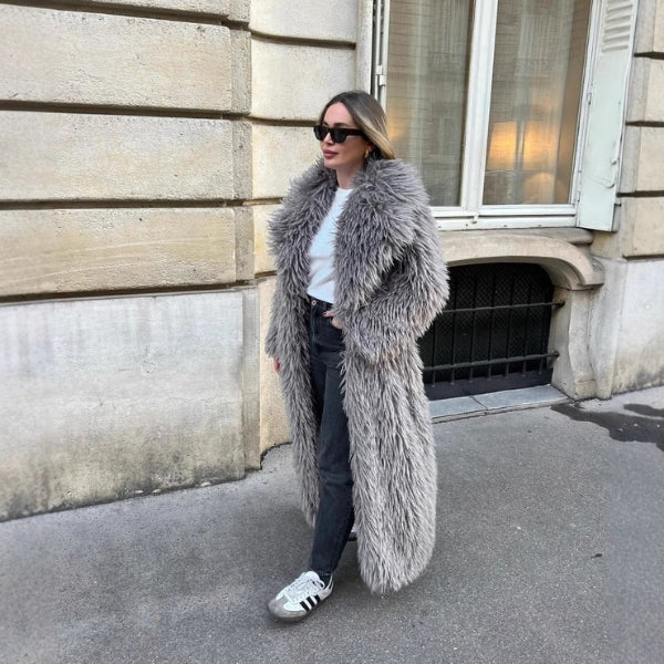 The Oslo Faux Fur Maxi Coat