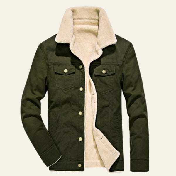 The Aspen Shearling-Lined Jacket