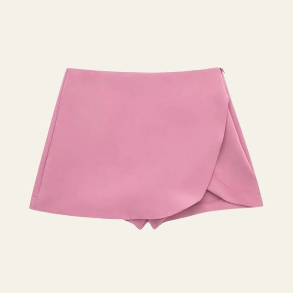 The Siena Asymmetric Wrap Skort