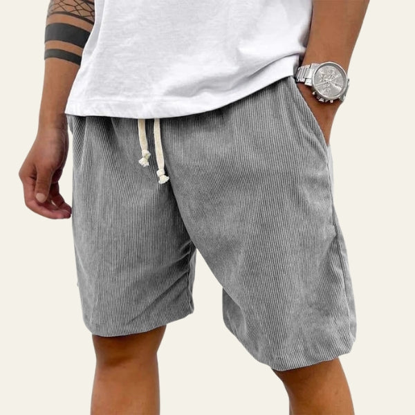 The Kyoto Ribbed Drawstring Shorts