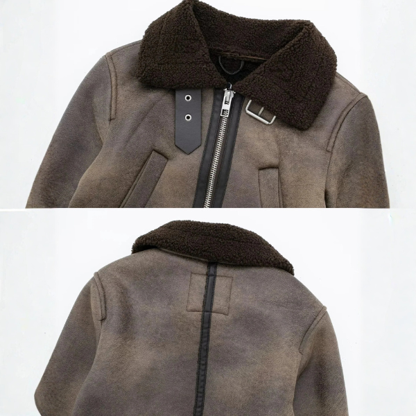 The Bergen Shearling Aviator Jacket