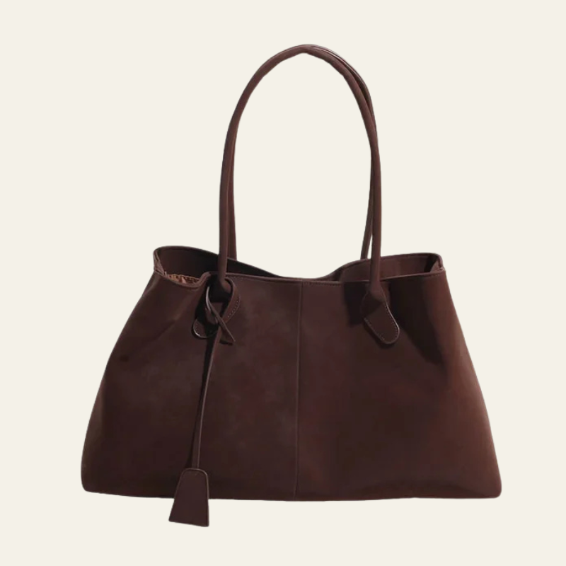 The Amara Suede Tote Bag