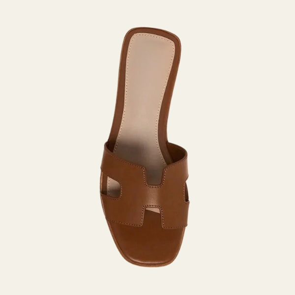 The Riviera H-Strap Flat Sandals
