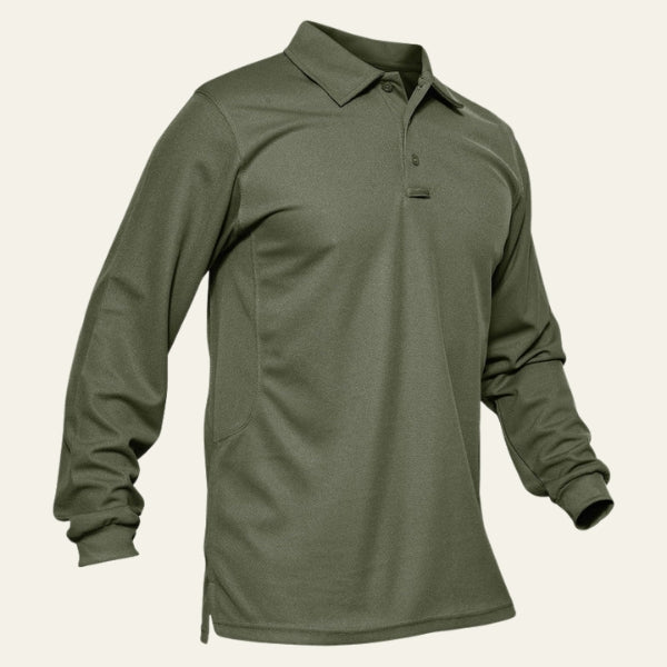 The Monteverde Long-Sleeve Performance Polo