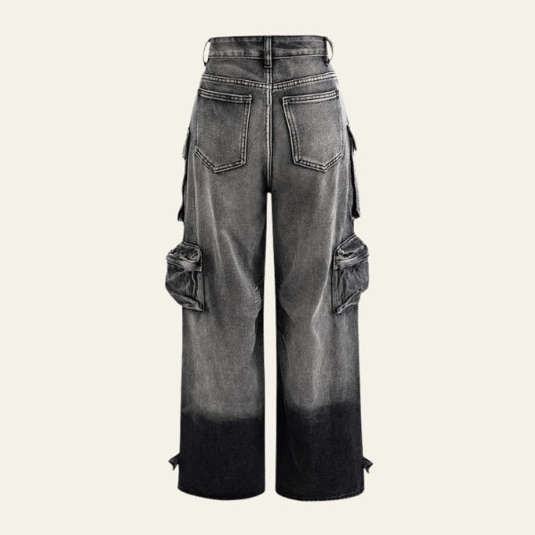 The SoHo Multi-Pocket Cargo Jeans