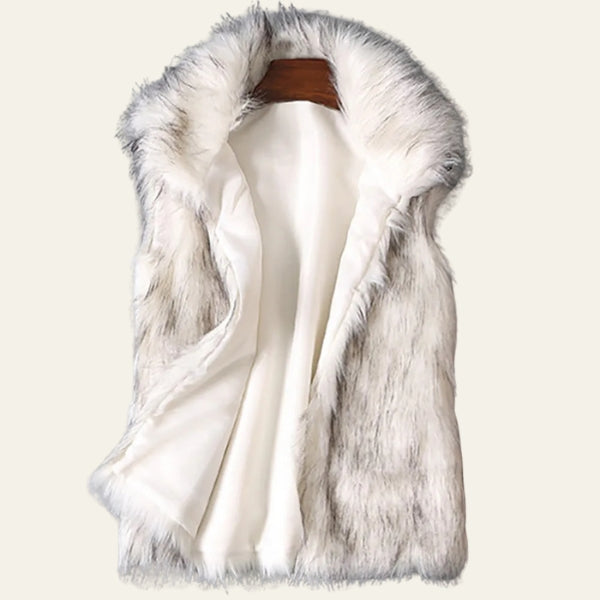 The Aspen Plush Faux-Fur Vest