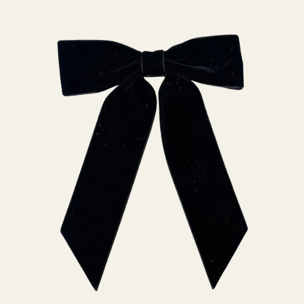 The Eloise Velvet Ribbon Hair Bow