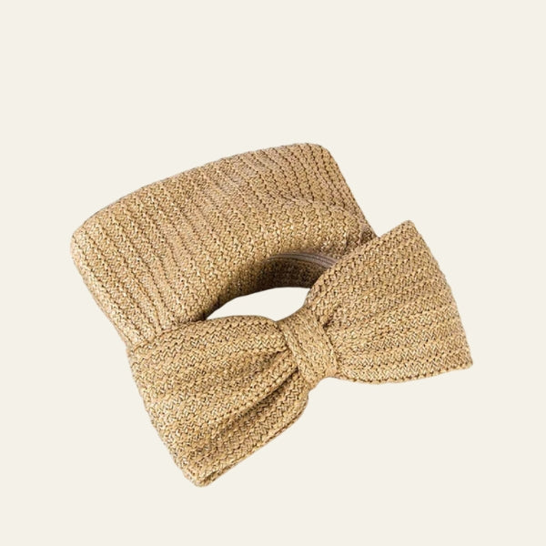 The Tulum Bow-Detail Clutch