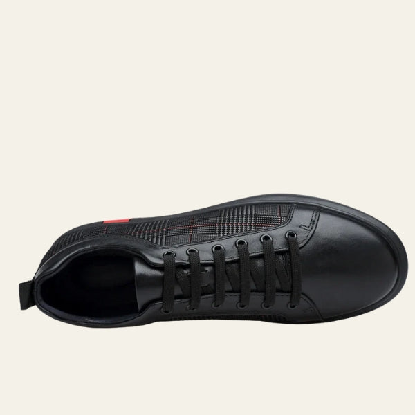 The Kyoto Plaid-Panel Sneaker