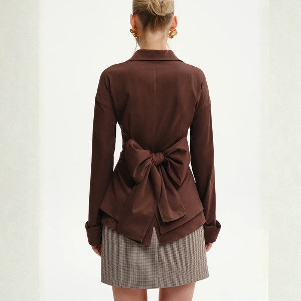 The Florence Wrap-Tie Shirt