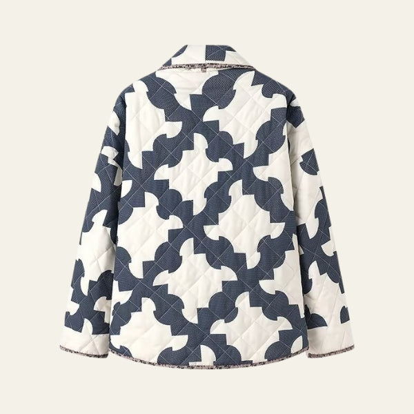 The Kyoto Quilted Graphic Jacket