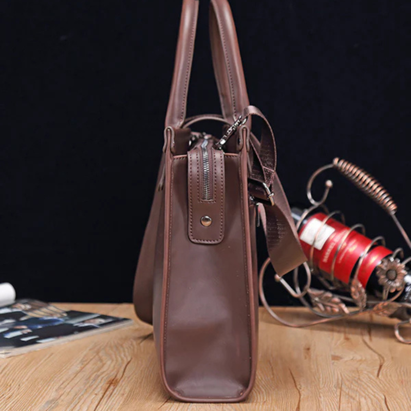 The Geneva Leather Tote Bag