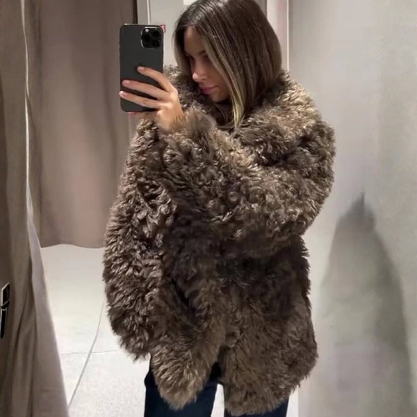 The Aspen Plush Faux-Fur Jacket