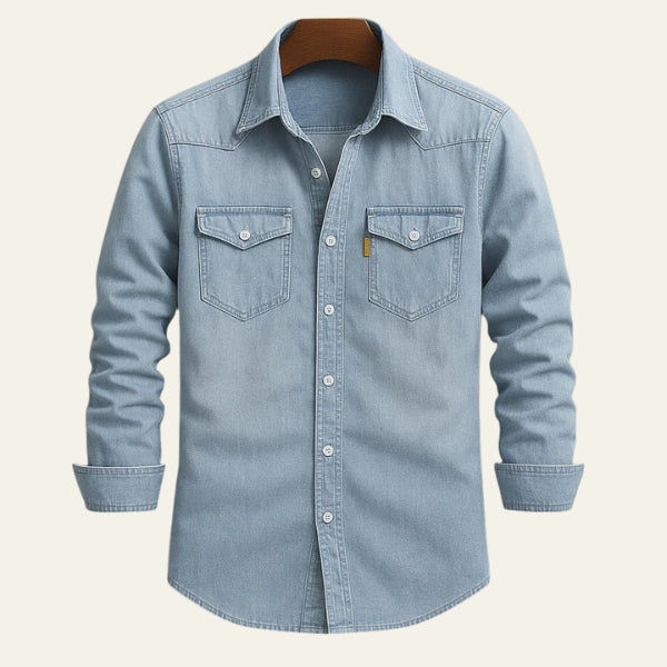 The Colorado Dual-Pocket Denim Shirt