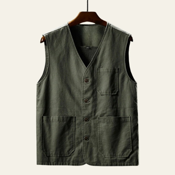 The Kyoto Multi-Pocket Utility Vest