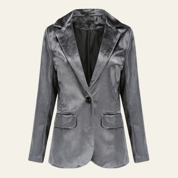 The Verona Velvet-Touch Blazer