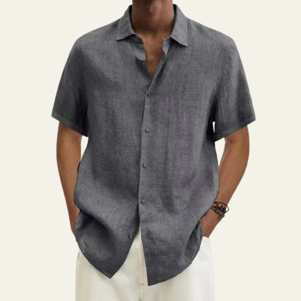 The Sorrento Short-Sleeve Button Shirt
