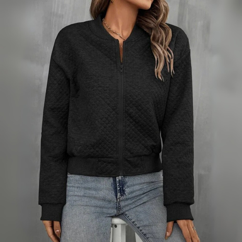 The Antwerp Quilted Bomber Vest