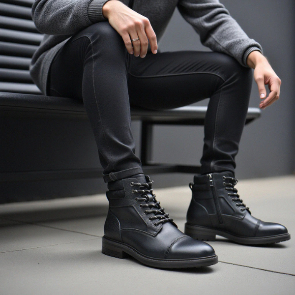 The Paladin Zip Combat Boots