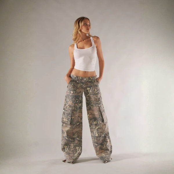 The Valina Utility Pocket Cargo Trousers