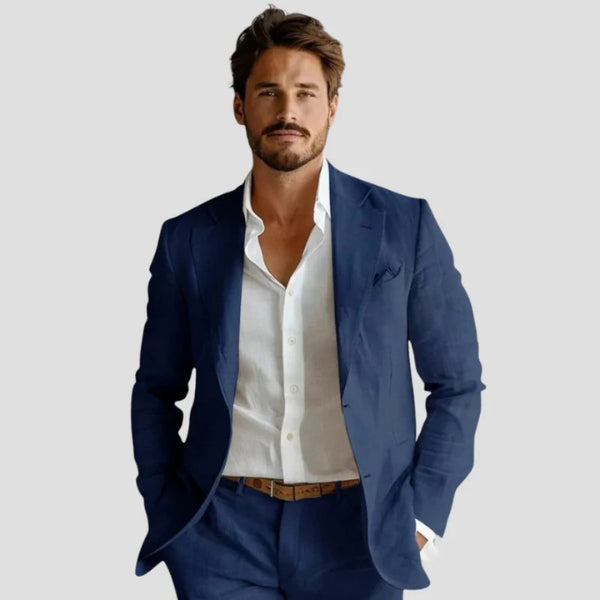 The Amalfi Linen Blazer
