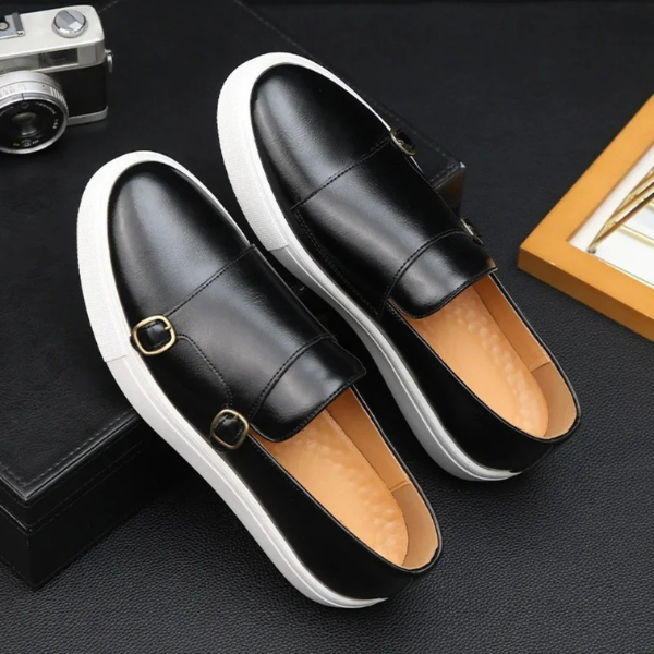 The Riviera Double-Monk Slip-On Loafers