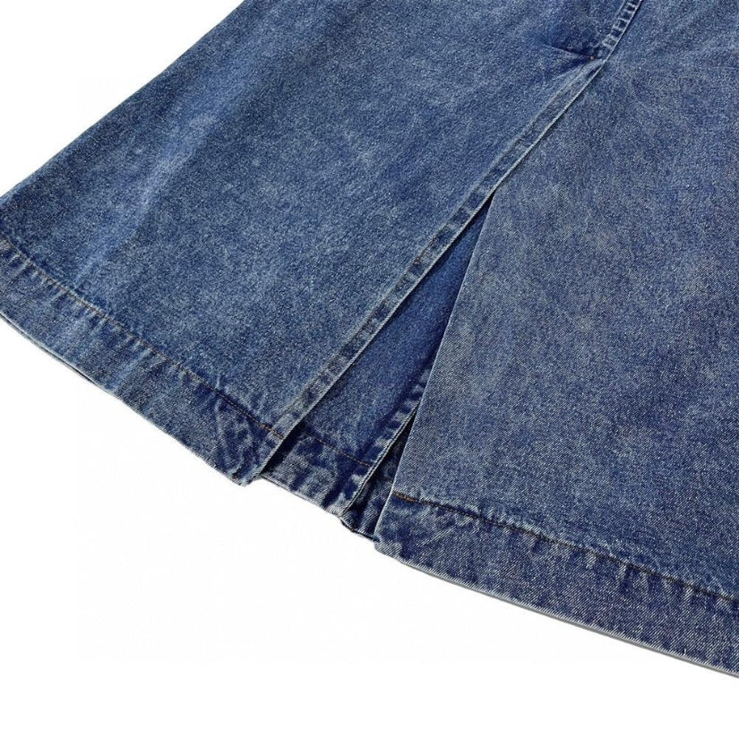 The Aspen Denim Shearling Coat