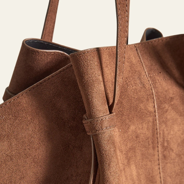 The Palermo Soft-Suede Oversize Tote