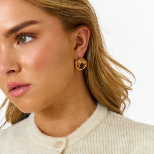 The Monaco Gold Earring