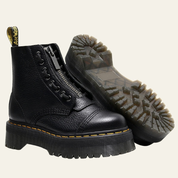 The Camden Zip-Front Platform Boot