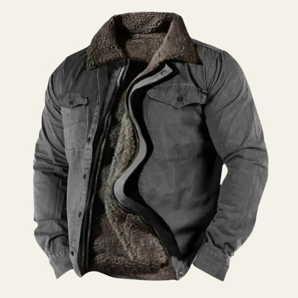 The Aspen Sherpa-Lined Utility Jacket