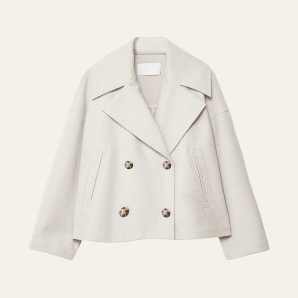 The Kyoto Double-Breasted Short Coat