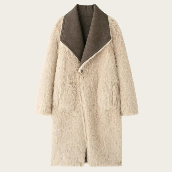 The Chamonix Reversible Shearling Coat
