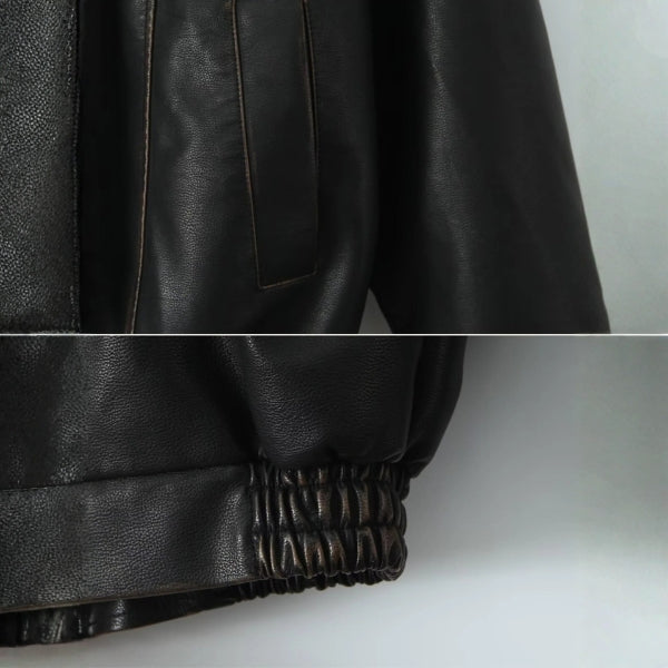 The Soho Espresso Leather Jacket