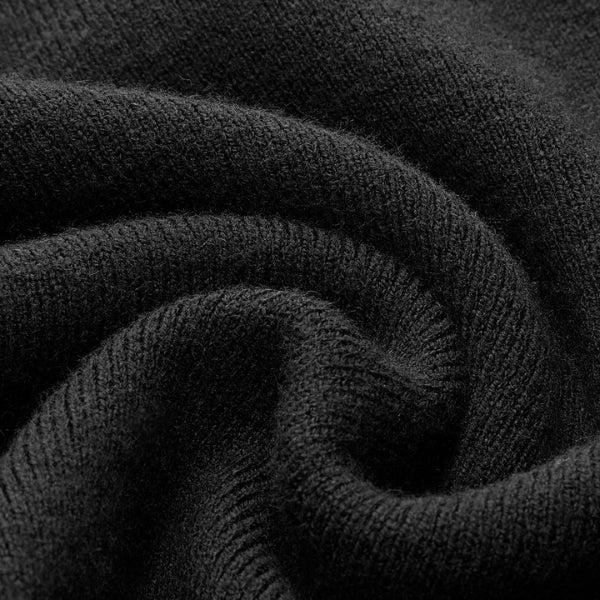 The Vienna Two-Tone Knit Turtleneck