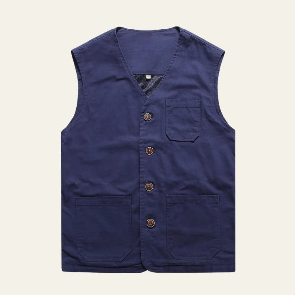 The Atlas Utility Cotton Vest