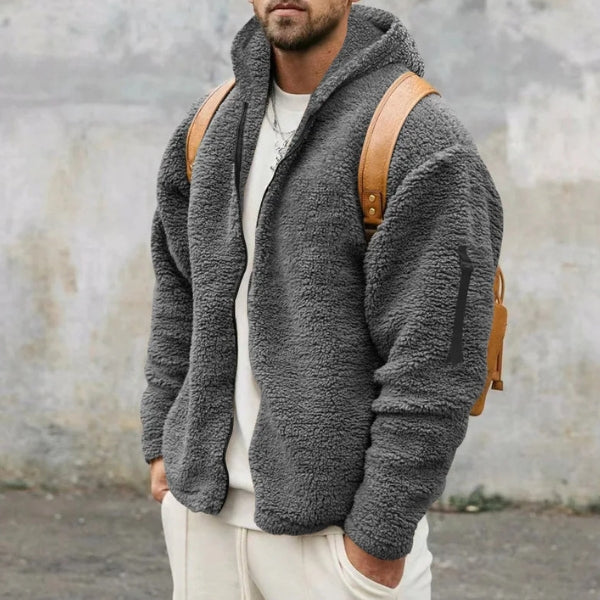 The Nordic Plush-Fleece Hooded Jacket