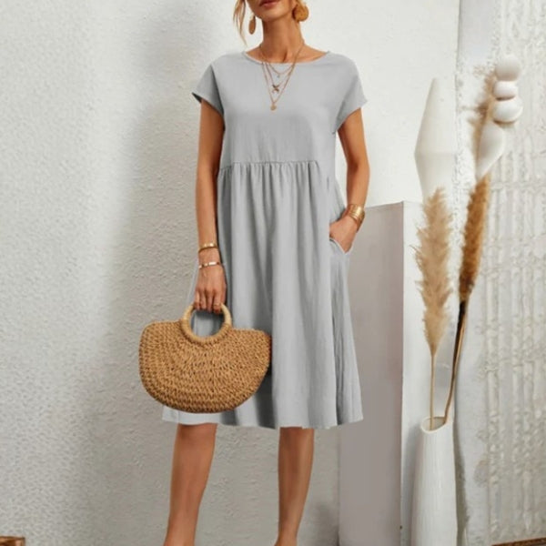 The Amalfi Pocketed Midi Dress