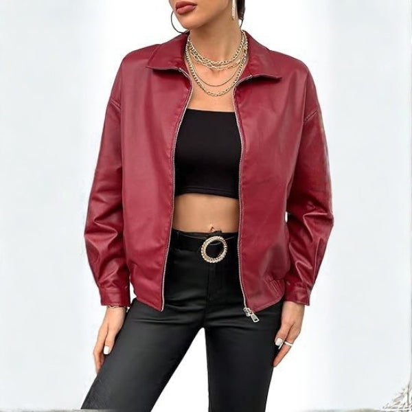 The Berlin Faux Leather Jacket